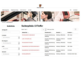 Jobs und Karriere  Porsche Deutschland